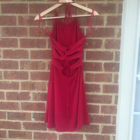 Silence + Noise Urban Outfitters Reddish Burgundy dress Women's size M - Picture 2 of 6